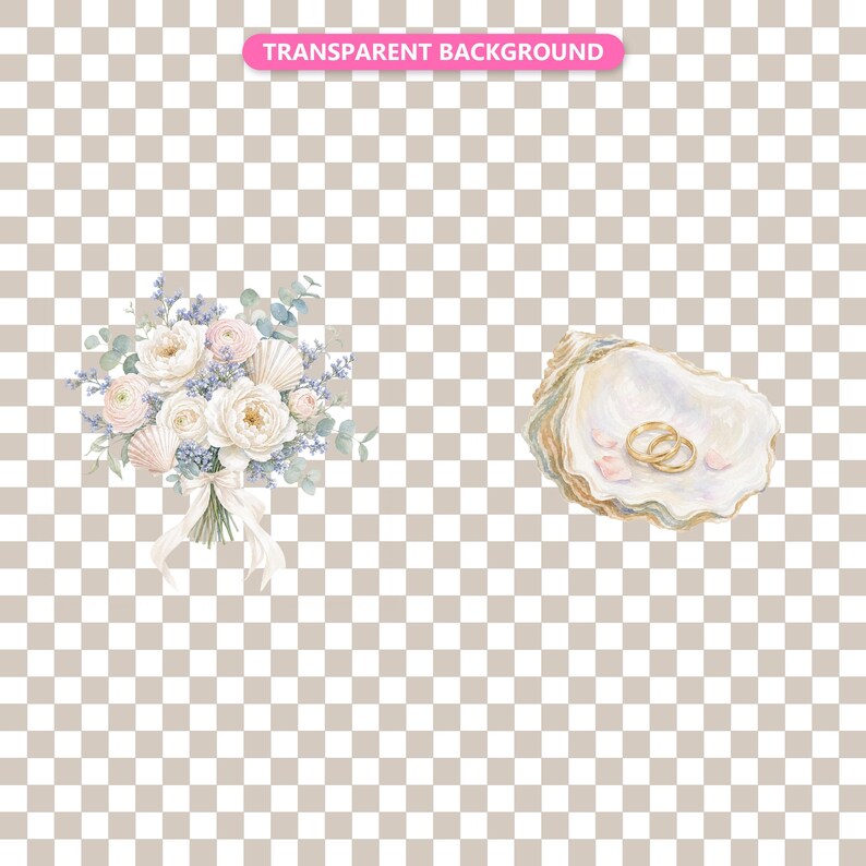 Transparent background — checker matte proof