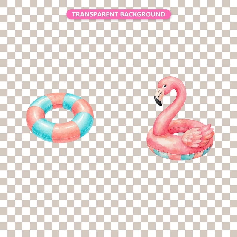 Transparent background — checker matte proof