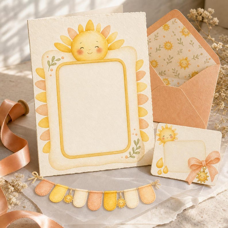 Lifestyle scene - stationery suite