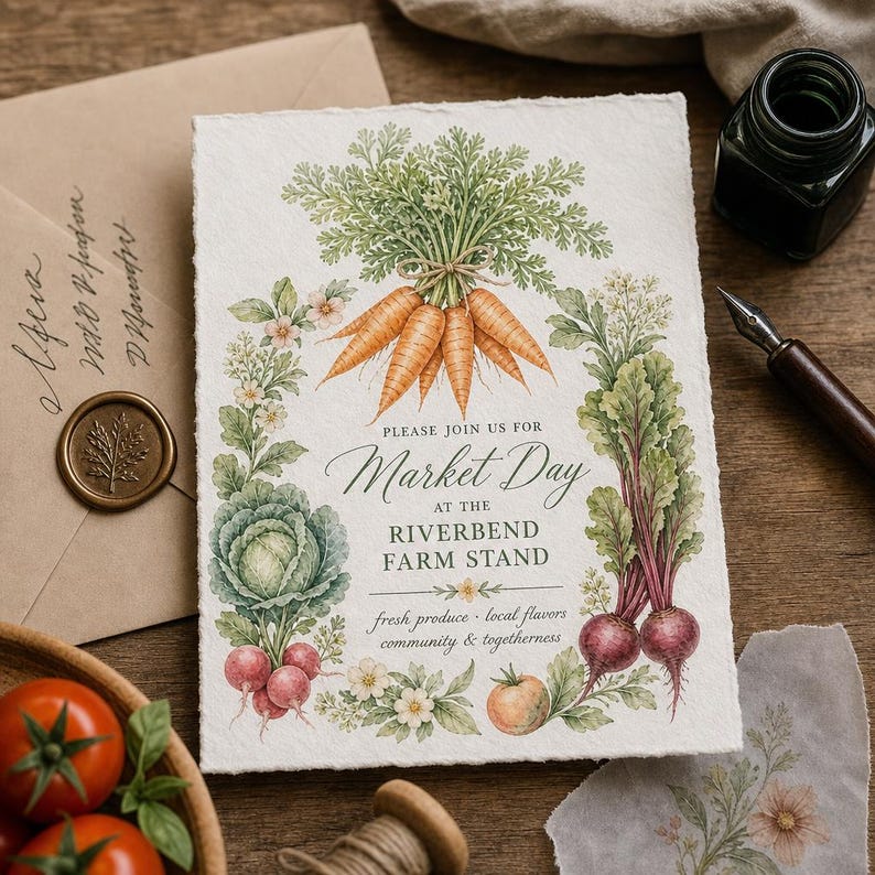 Lifestyle scene - wedding invite