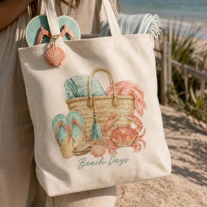 Lifestyle scene - tote bag