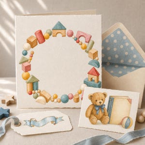 Lifestyle scene - stationery suite
