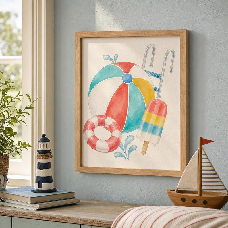 Lifestyle scene - art print