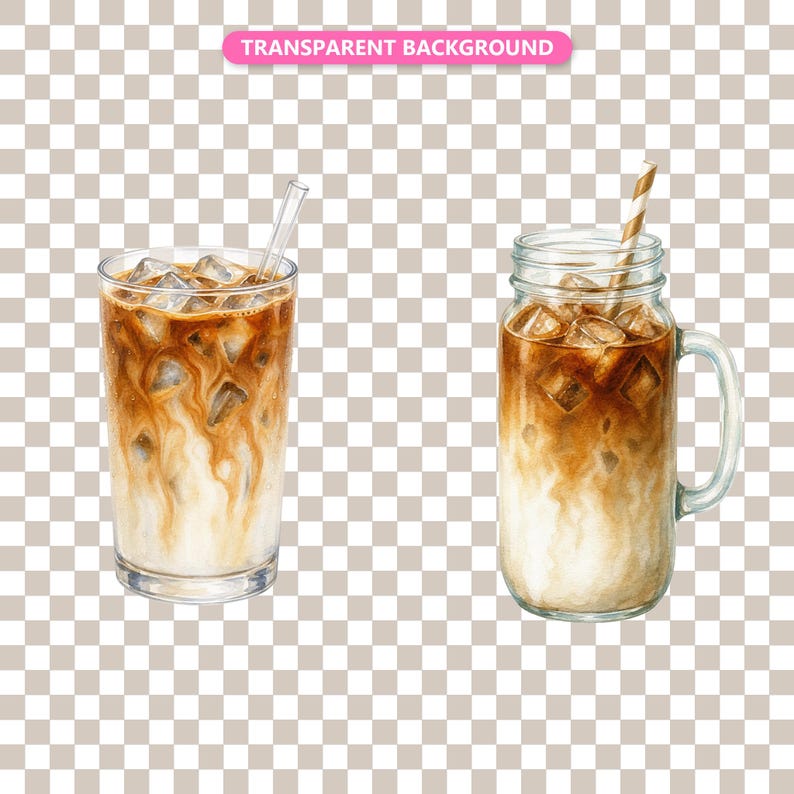 Transparent background — checker matte proof