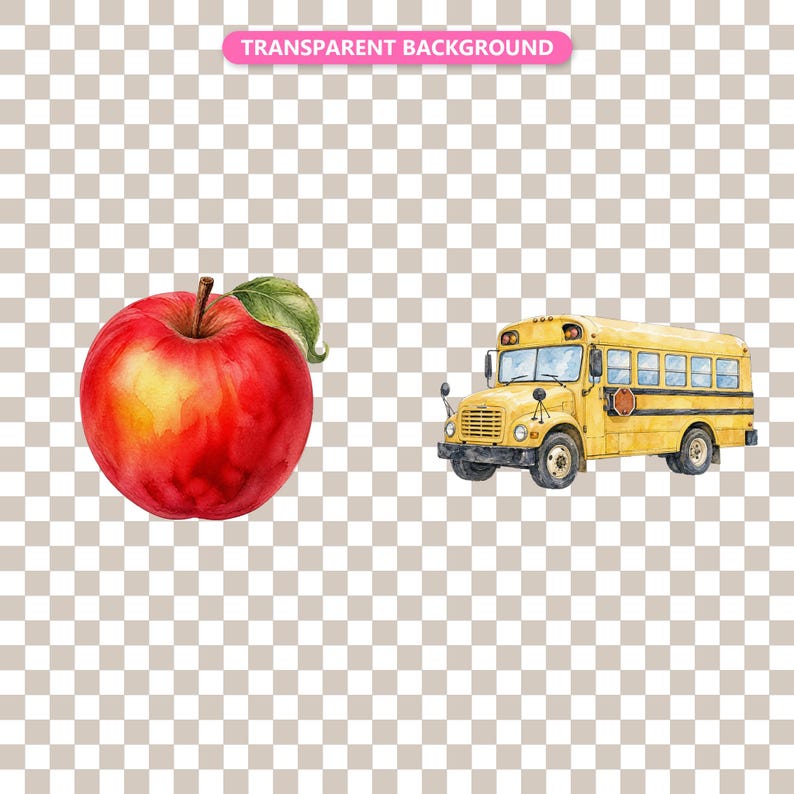 Transparent background — checker matte proof