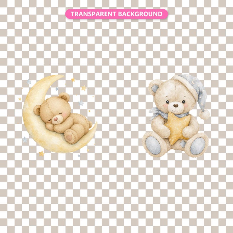 Transparent background — checker matte proof