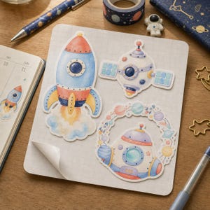 Lifestyle scene - sticker sheet