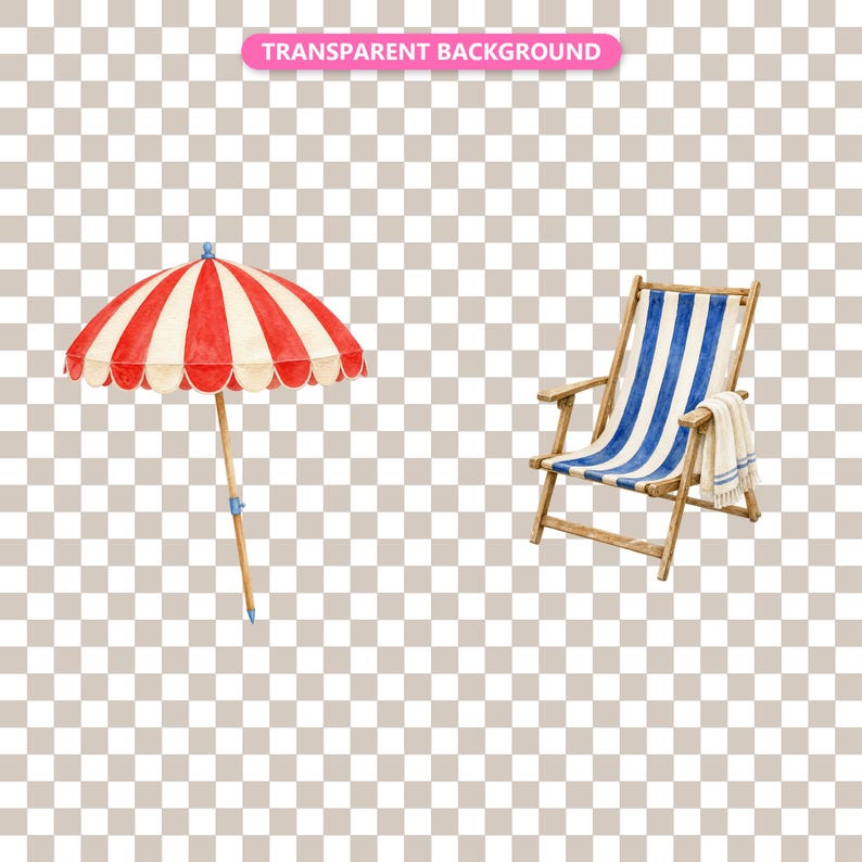 Transparent background — checker matte proof