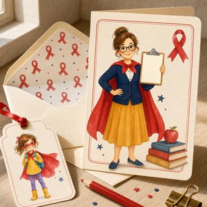 Lifestyle scene - stationery suite