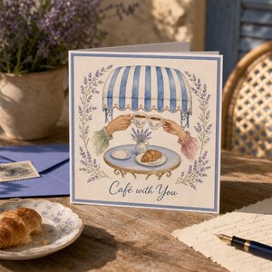 Lifestyle scene — greeting card