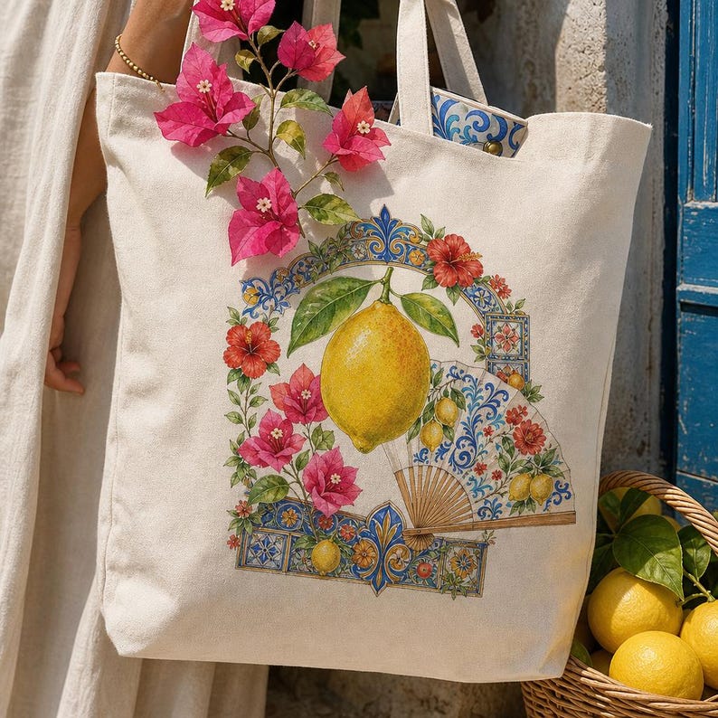 Lifestyle scene - tote bag