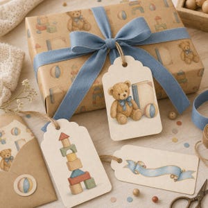 Lifestyle scene - gift wrap