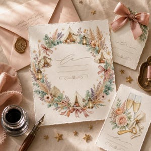 Lifestyle scene - wedding invite