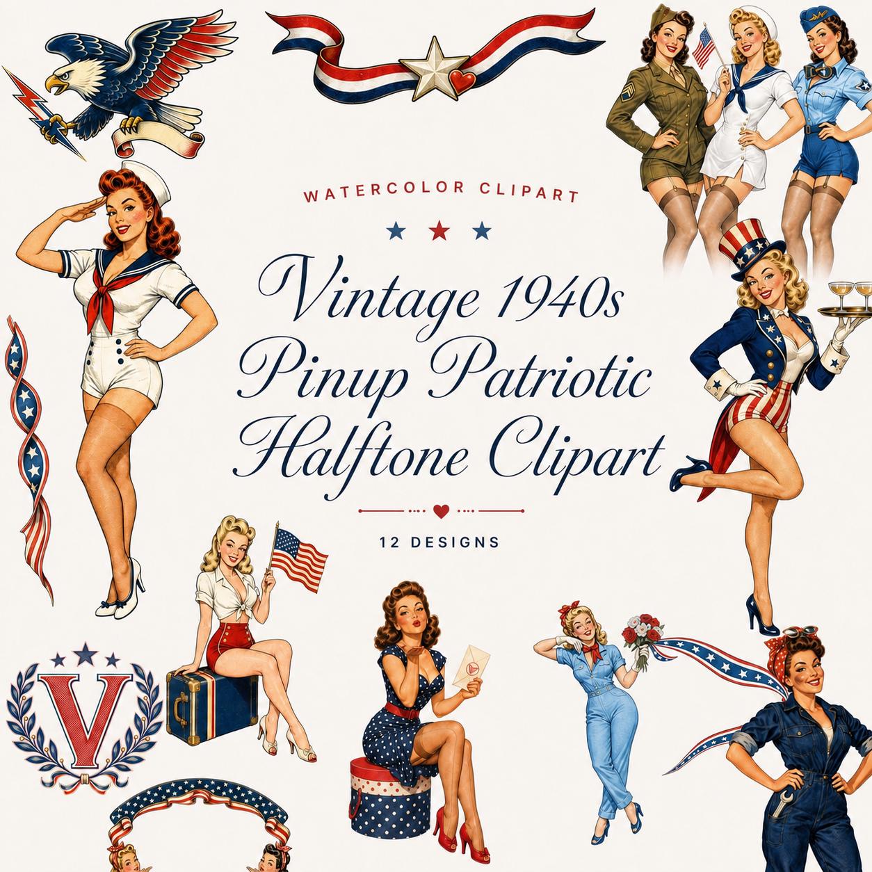 1940's Pinup Girl - Etsy