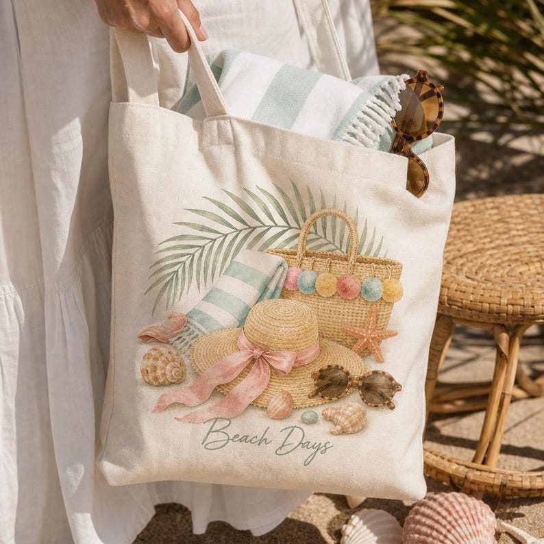 Lifestyle scene — tote bag