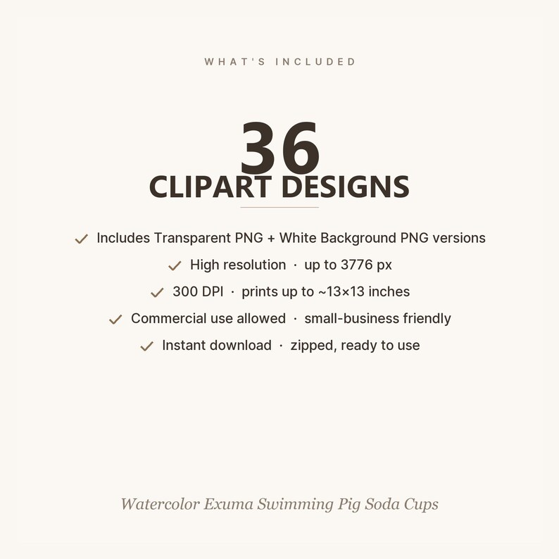 What's included — file count, formats, resolution