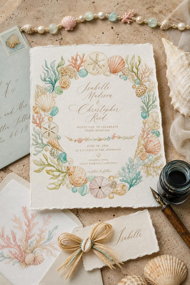 Lifestyle scene - wedding invite