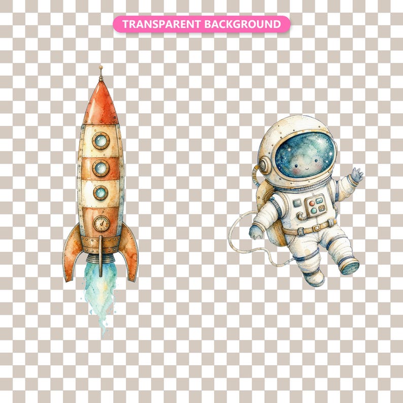 Transparent background — checker matte proof
