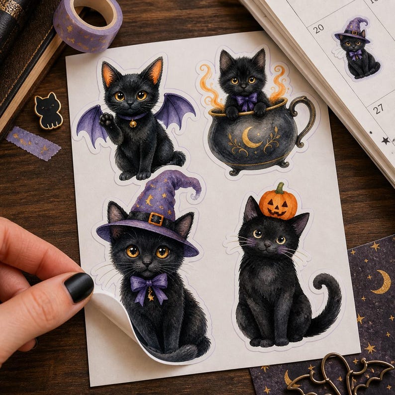 Lifestyle scene - sticker sheet