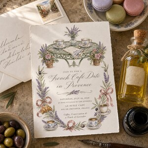 Lifestyle scene — wedding invite
