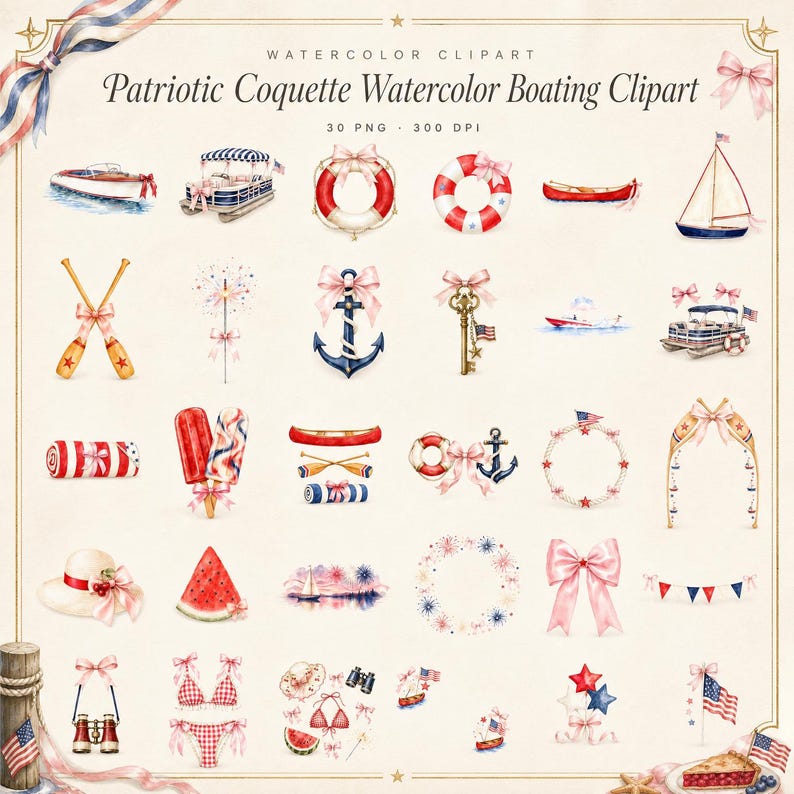 WonderfulPNG enhanced bundle grid preview page 1 of 1 — america-250-coquette-lake-house-weekend