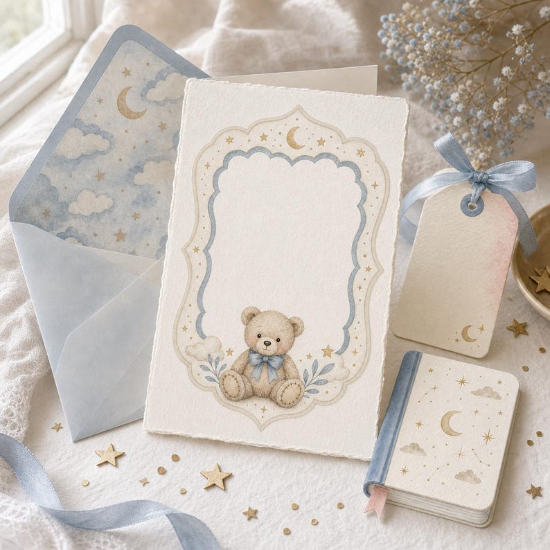 Lifestyle scene - stationery suite