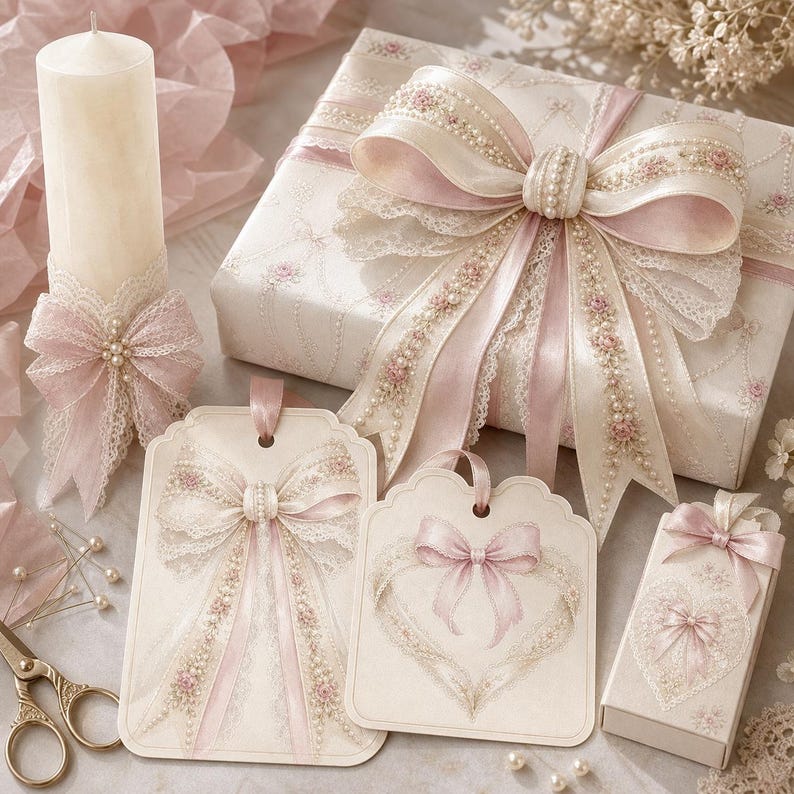 Lifestyle scene - gift wrap