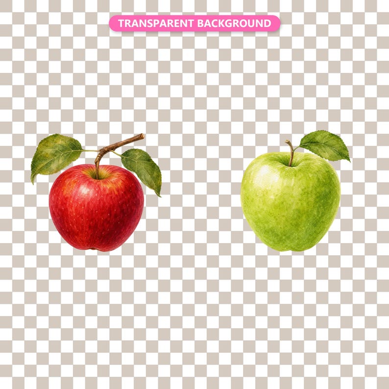 Transparent background — checker matte proof