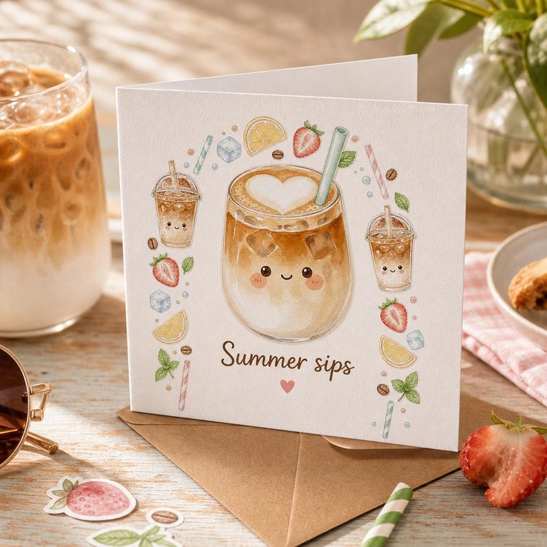 Lifestyle scene - greeting card