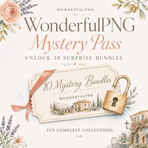 surprise watercolor PNG collections