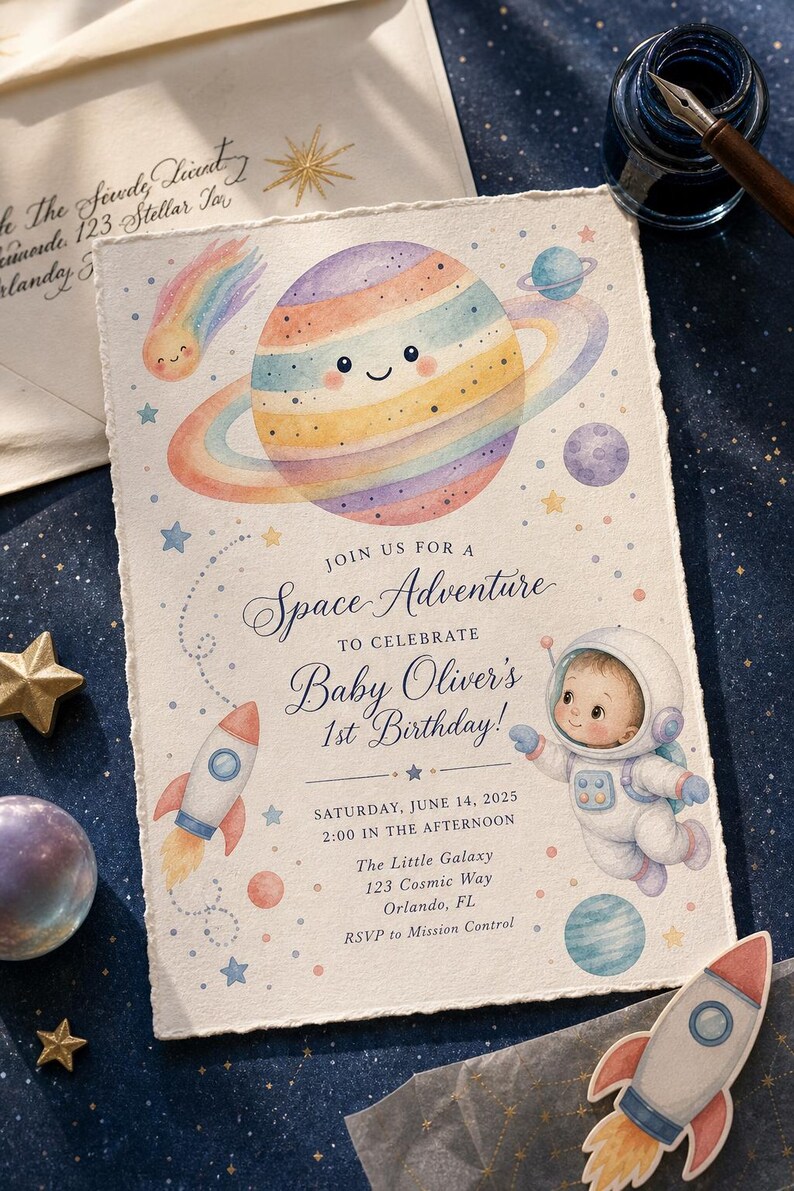 Lifestyle scene - wedding invite