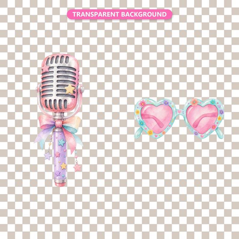 Transparent background — checker matte proof