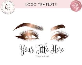 Lash Logo Design Etsy
