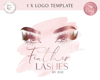 Lash Logo Design Etsy