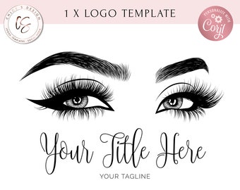 Lash Logo Design Etsy