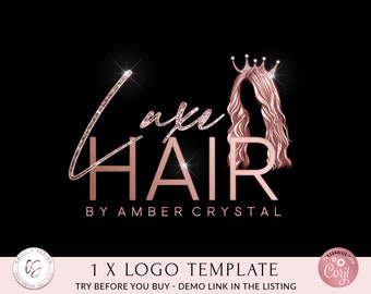 Hair Salon Logo Etsy