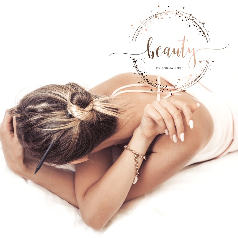 Confetti Logo Design Beauty Logo Design Photography Logo image 3