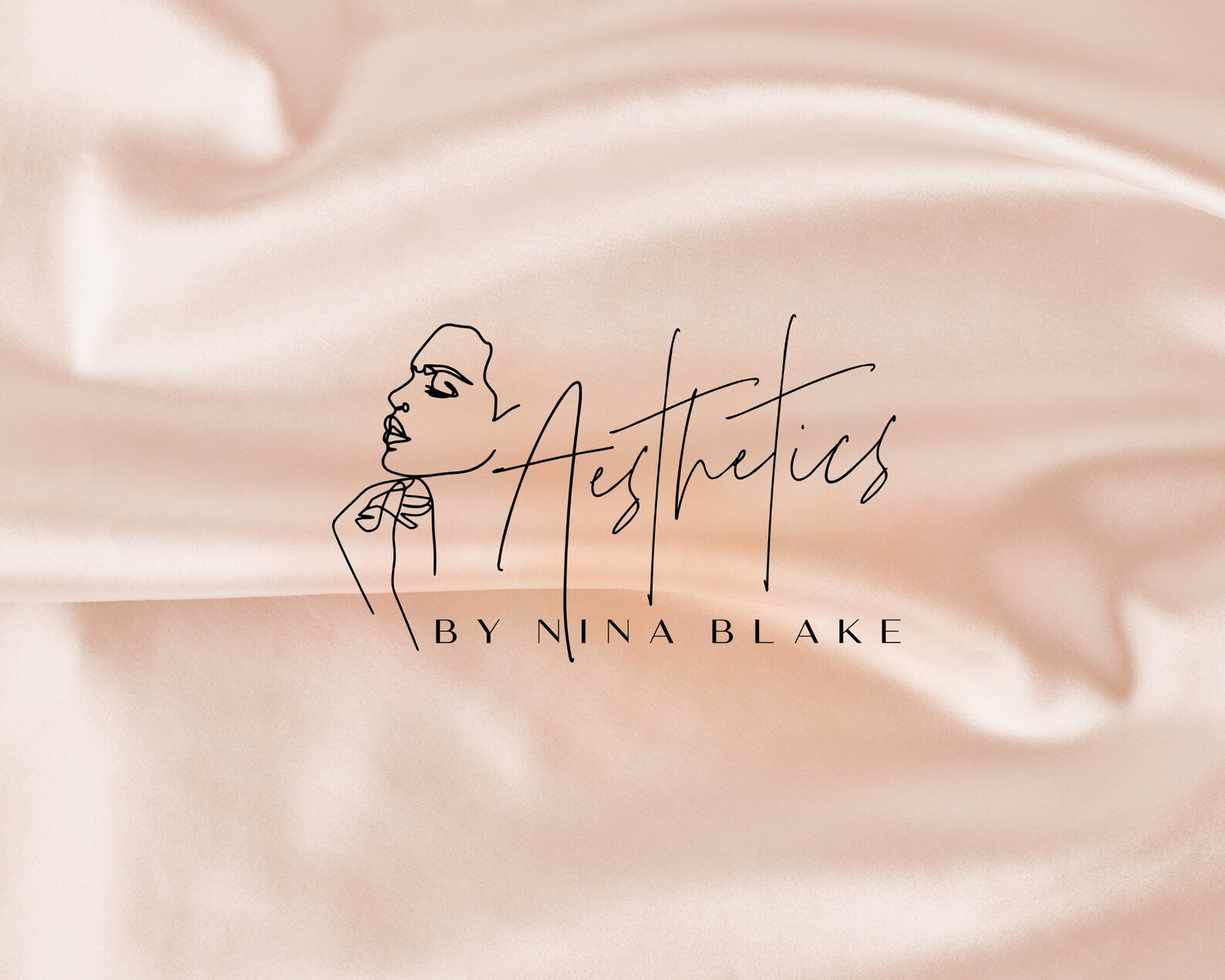 Beauty Logo Design Esthetician logo Aesthetics Logo Salon Etsy