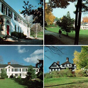 Washington, Connecticut, The Gunnery School, c1970, Large Size Postcard,  Vintage Postcard, Antique Postcard