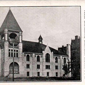 Washington, Pennsylvania - W - J College (Washington & jefferson) Gymnasium, 1910, Vintage Postkarte, antike Postkarte