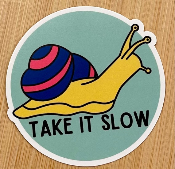 Take It Slow | Vinyl Sticker Take It Slow | Vinyl Sticker