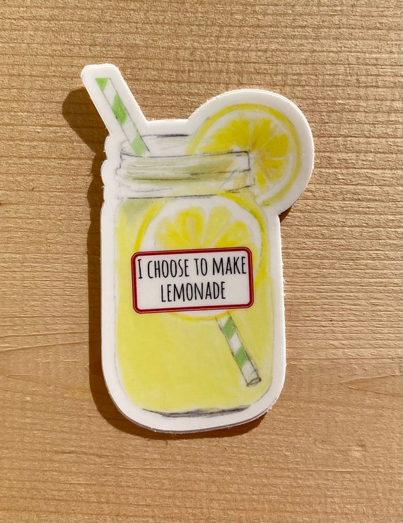 I made Lemonade Sticker