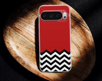 Etui żelowe z gumy do telefonu Google Pixel z motywem Twin Peaks