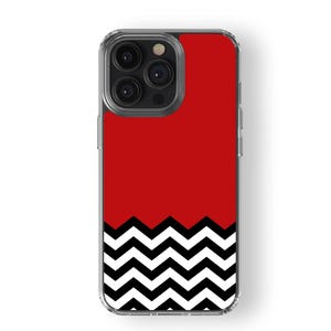 Custodia per telefono con motivo "Benvenuti a Twin Peaks" di TULLUN Designs, adatta per iPhone 16, 15, 14, 13, 12, 11Pro Max X XR