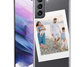 Personalized Photo Collage Gel Phone Case for Samsung Galaxy S25 S24 S23 A55 A73 A26 and More | Unique & Customizable!