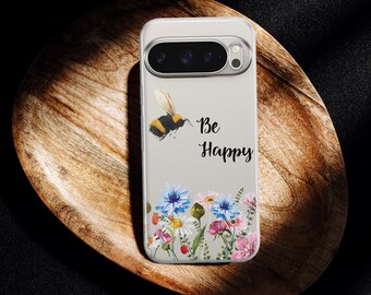 Personalized Photo Sleek Rubber Gel Phone Case: Google Pixel Phone Models 10 9 8 7 6