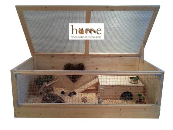 Large Indoor Guinea Pig Cage With Roof 120x60cm 