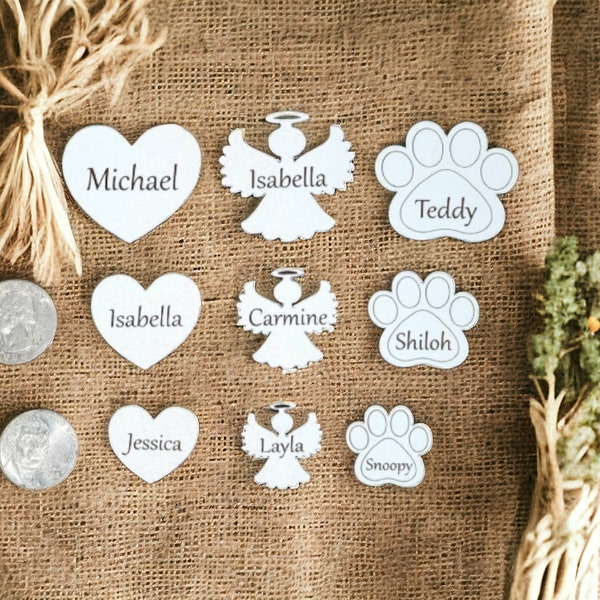 Engraved hearts,Engraved names,Wood hearts,family tree,Wedding hearts,DIY Project,Crafts,Valentine's Day,Dog paw,Pet name,extra hearts,mini