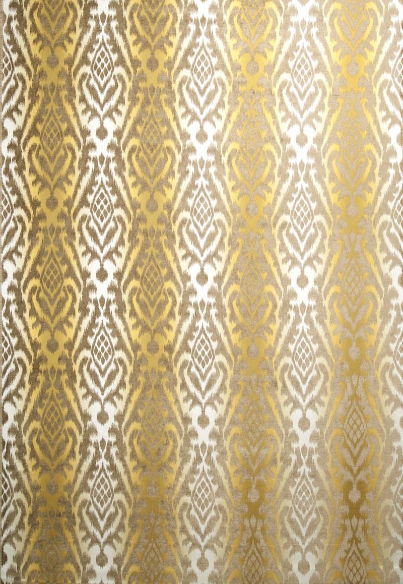 Verveine ethnique Chic IKAT KILIM Cambay Woven Chenille tissu 5 Yards "Topaz" Verveine ethnique Chic IKAT KILIM Cambay Woven Woven Woven Chenille tissu 5 Yards