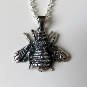 Colgante de abejorro de plata de ley maciza Silver Bee de you Got The Silver